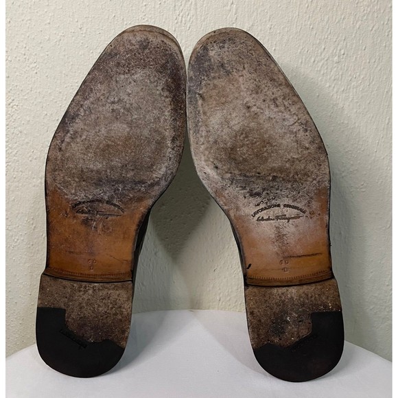 Authentic Salvatore Ferragamo Oxfords Lace Dressing Shoes sz 10 Loafers Gancini